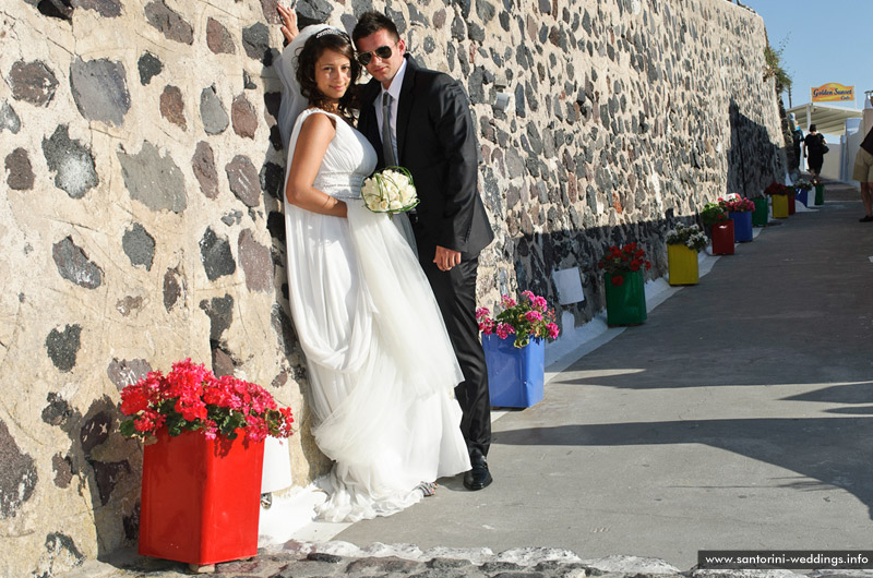 Santorini Weddings / Cliffside Suites