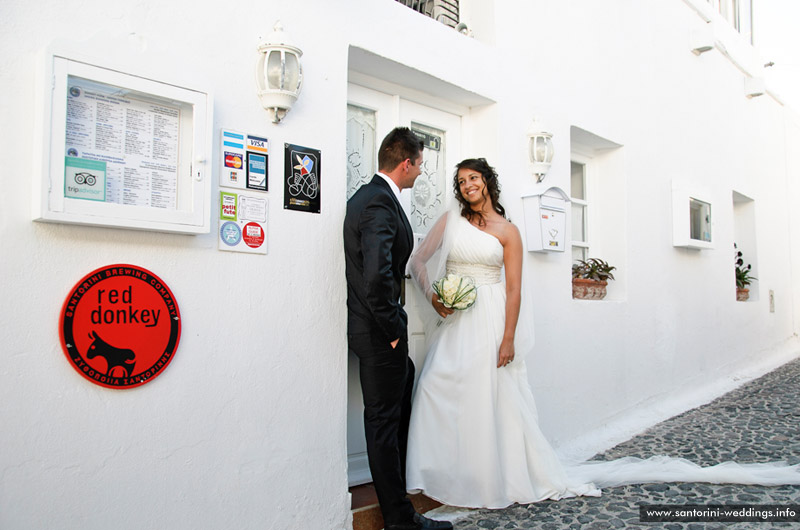 Santorini Weddings / Cliffside Suites