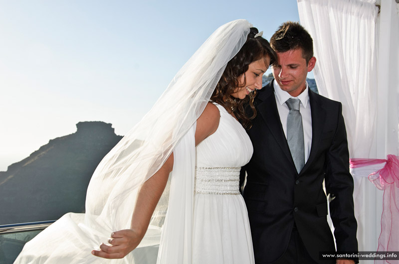 Santorini Weddings / Cliffside Suites