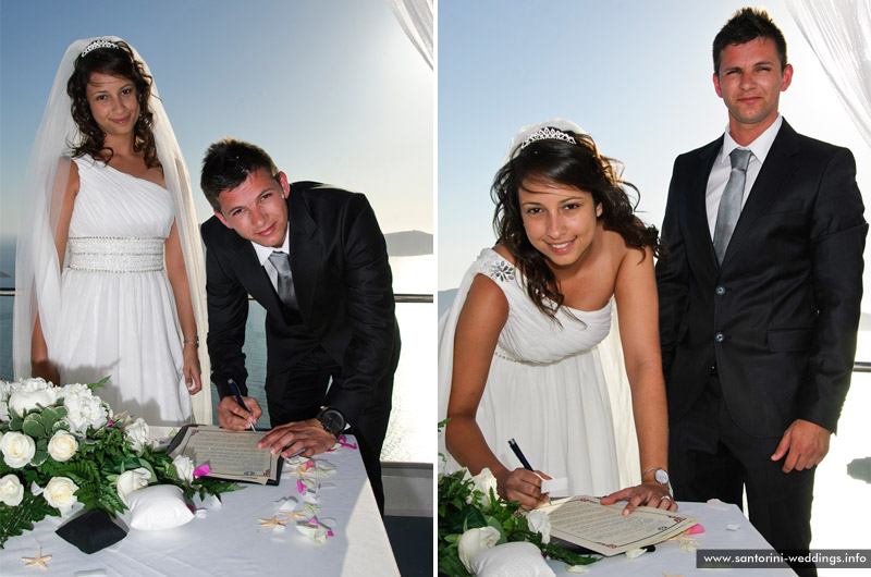 Santorini Weddings