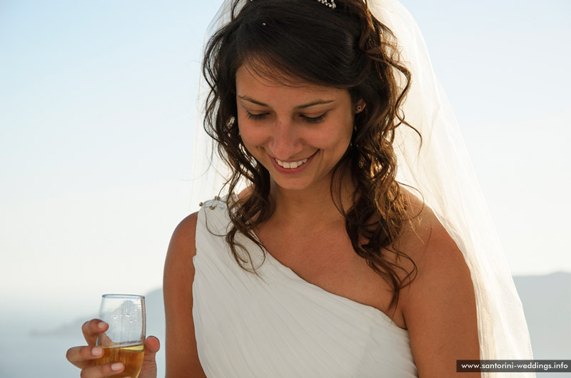 Wedding in Santorini