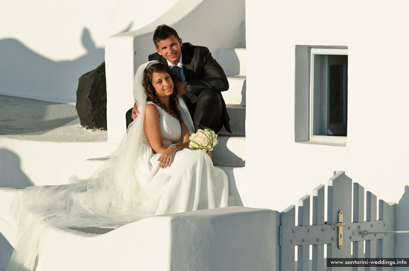 Santorini Weddings / Cliffside Suites