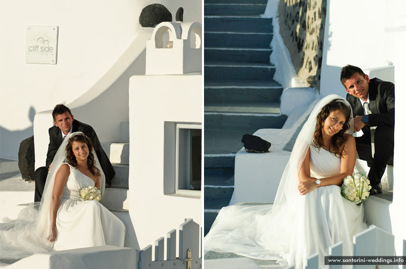 Wedding in Santorini