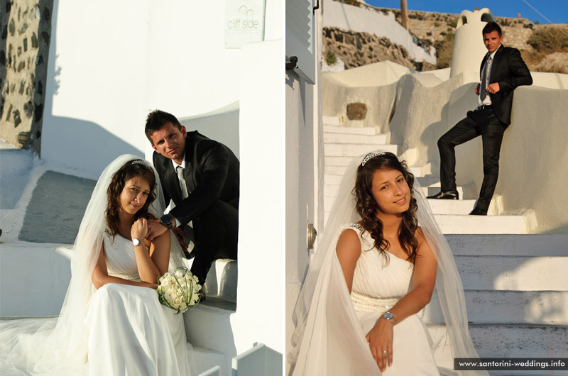 Santorini Weddings / Cliffside Suites