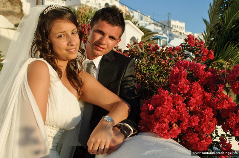 Santorini Weddings / Cliffside Suites