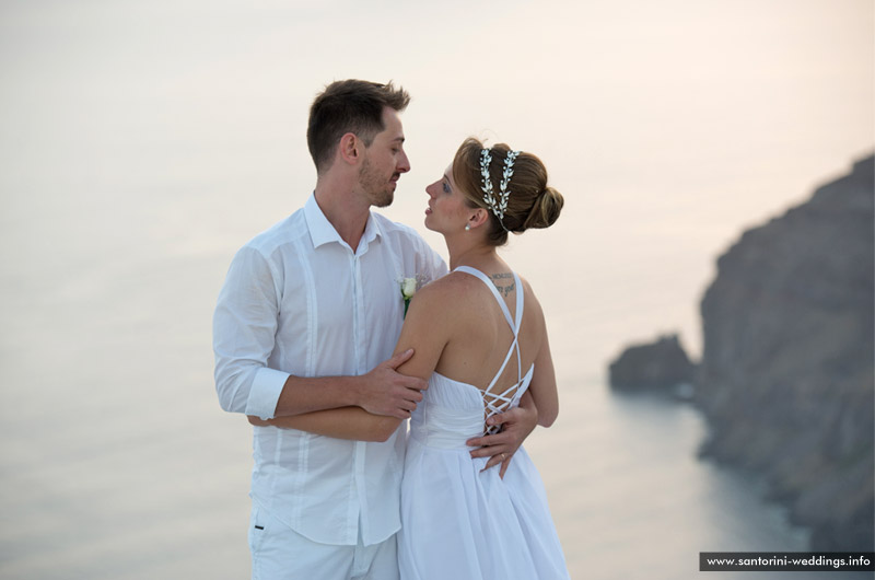 Santorini Weddings / Cliffside Suites