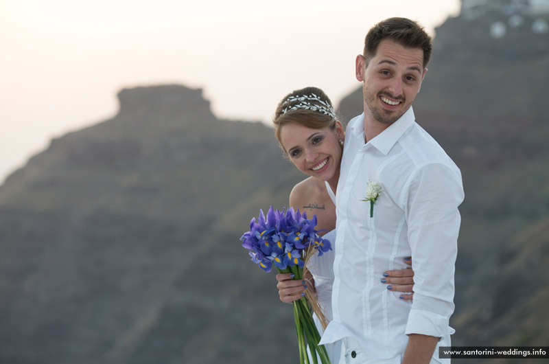 Santorini Weddings / Cliffside Suites