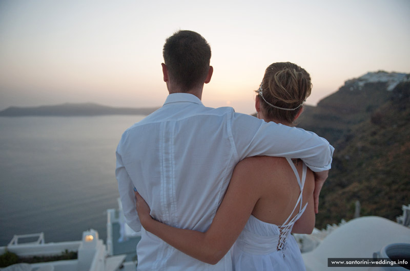 Santorini Weddings / Cliffside Suites