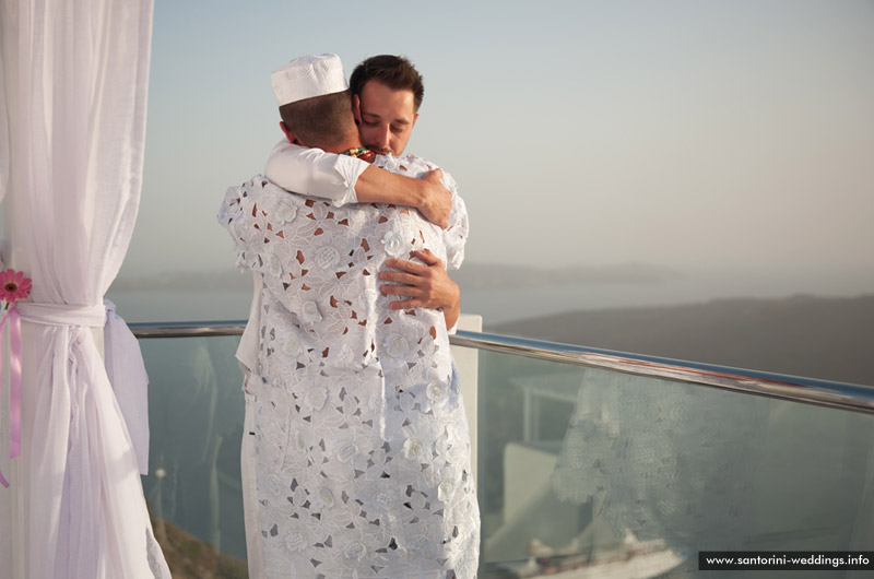 Wedding in Santorini