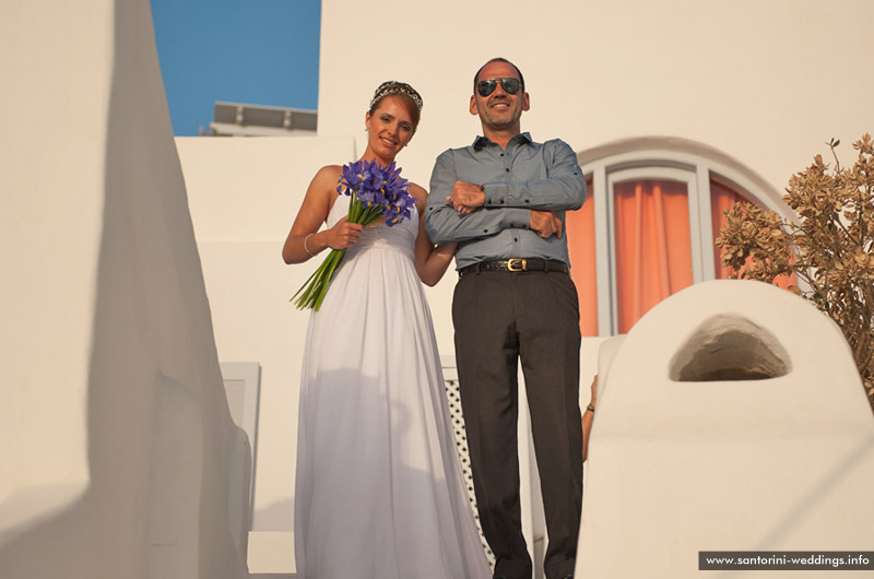 Santorini Weddings / Cliffside Suites