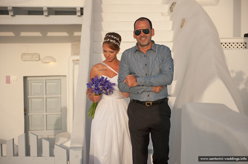 Santorini Weddings / Cliffside Suites