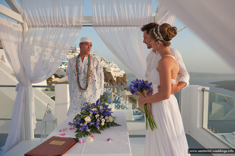 Santorini Weddings / Cliffside Suites