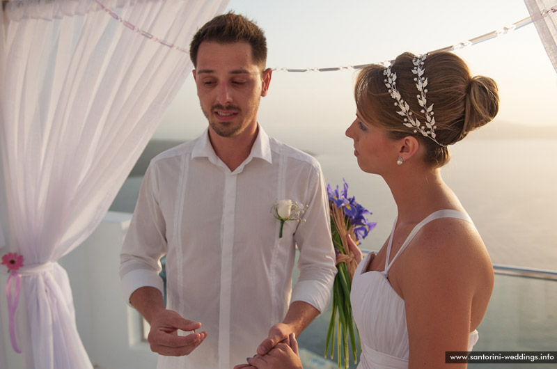 Santorini Weddings / Cliffside Suites