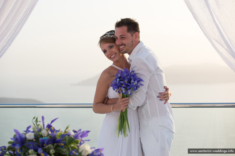 Santorini Weddings / Cliffside Suites