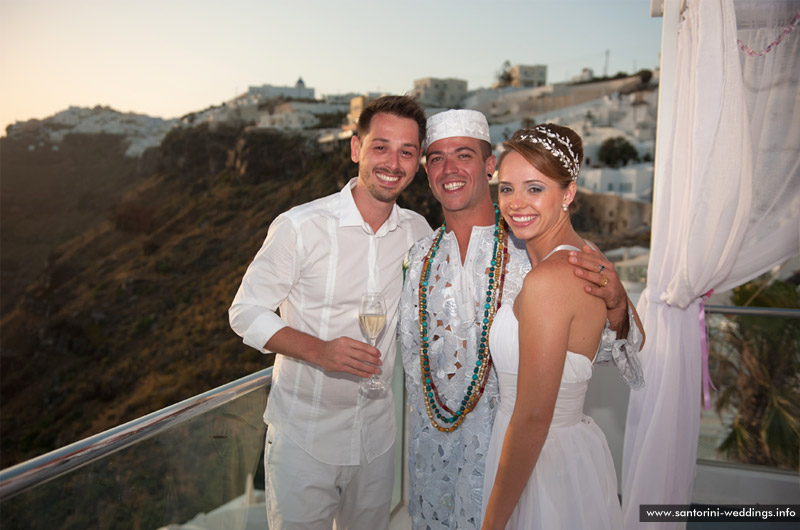 Santorini Weddings / Cliffside Suites