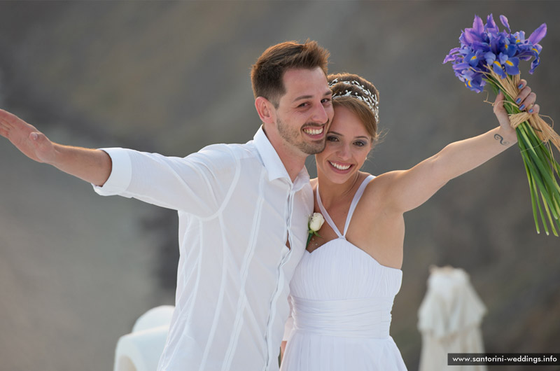 Santorini Weddings / Cliffside Suites