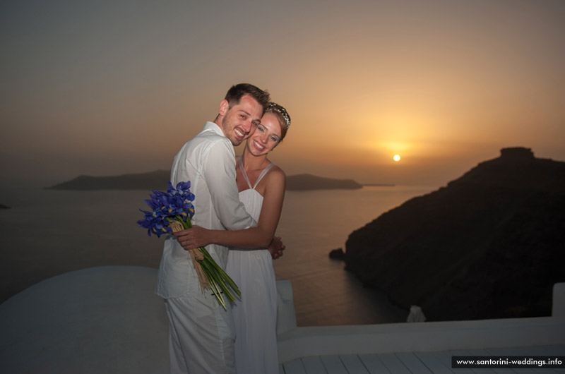 Santorini Weddings / Cliffside Suites