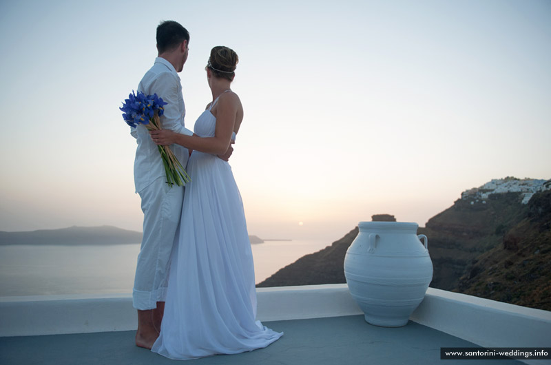 Santorini Weddings / Cliffside Suites