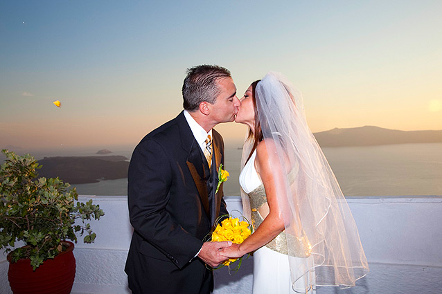 santorini weddings