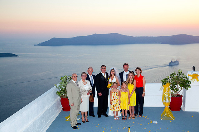 santorini weddings