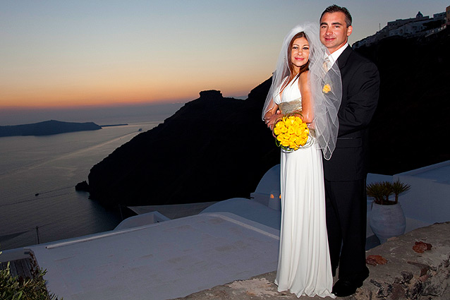 santorini weddings