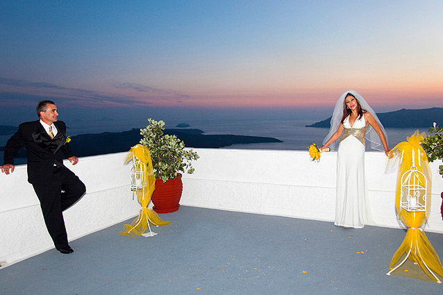 santorini weddings