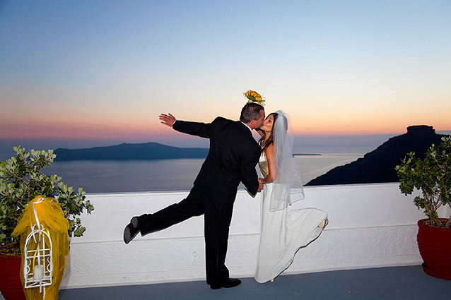 santorini weddings