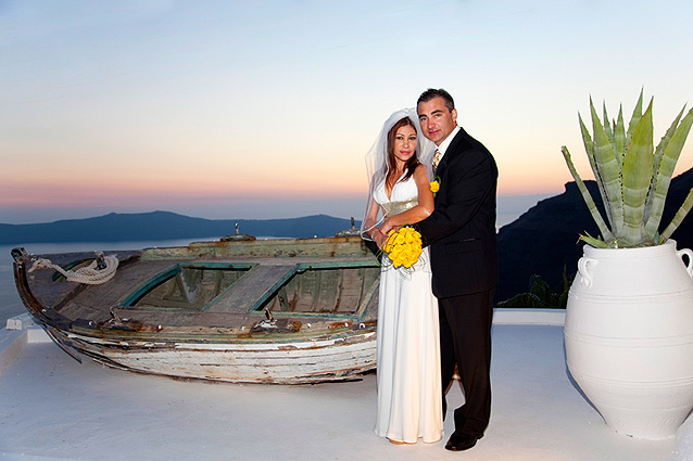 santorini weddings