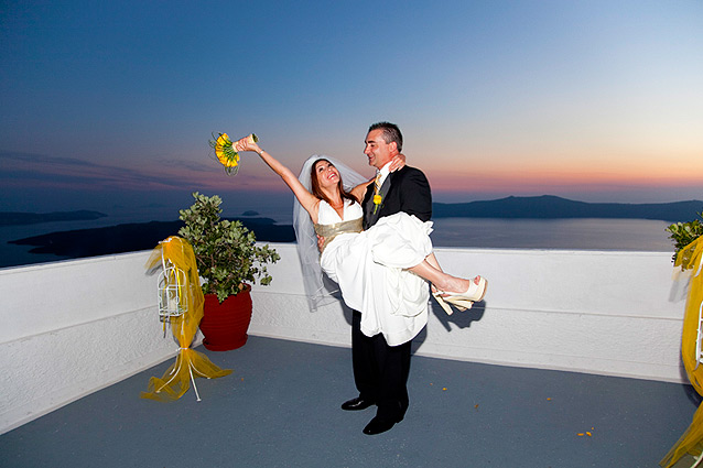 santorini weddings