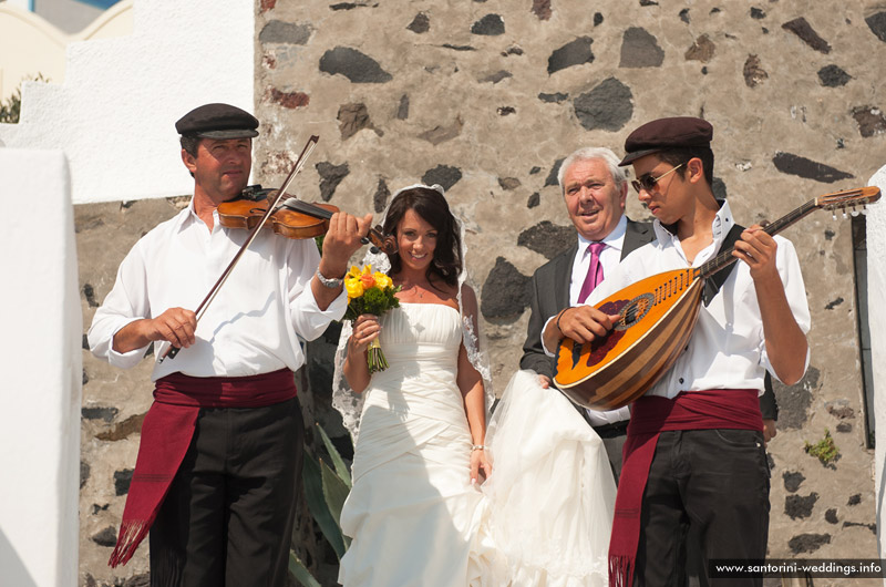 Santorini Weddings / Dana Villas