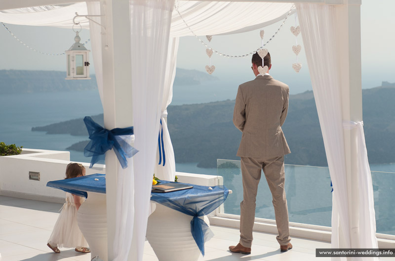 Santorini Weddings / Dana Villas