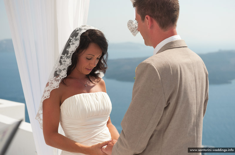 Wedding in Santorini