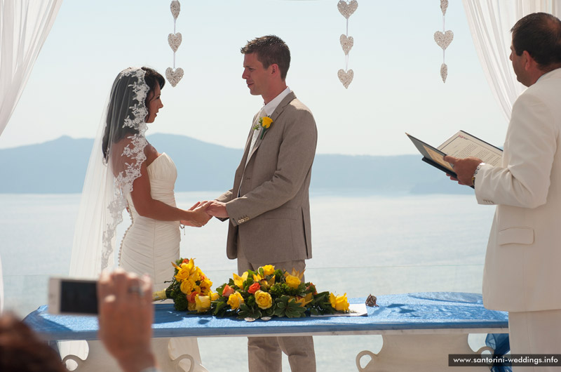 Santorini Weddings / Dana Villas