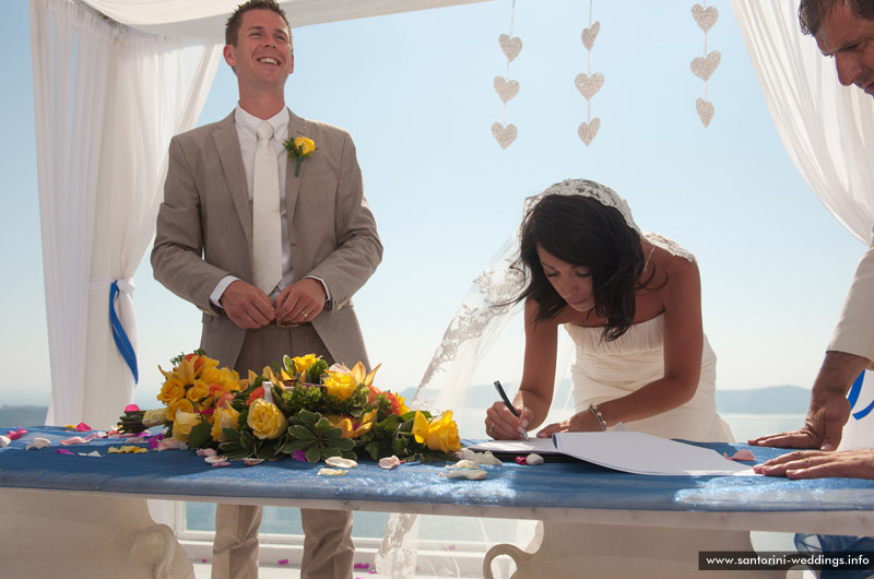 Santorini Weddings