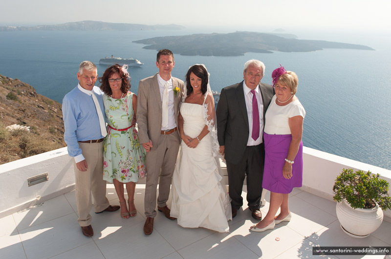 Wedding in Santorini