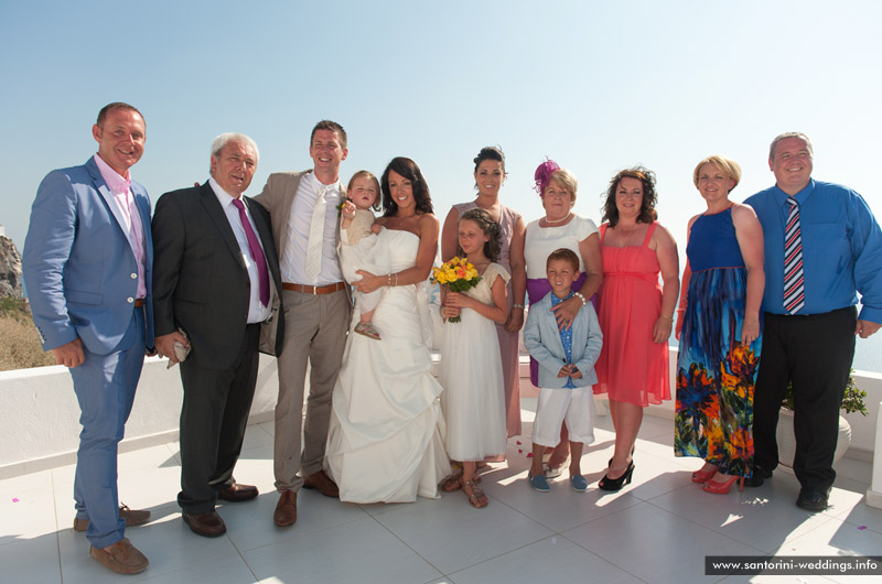 Wedding in Santorini