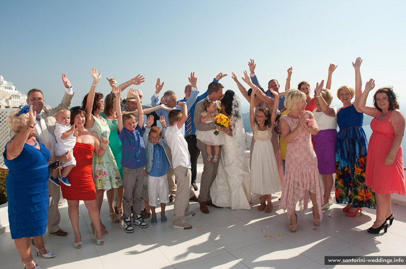 Wedding in Santorini