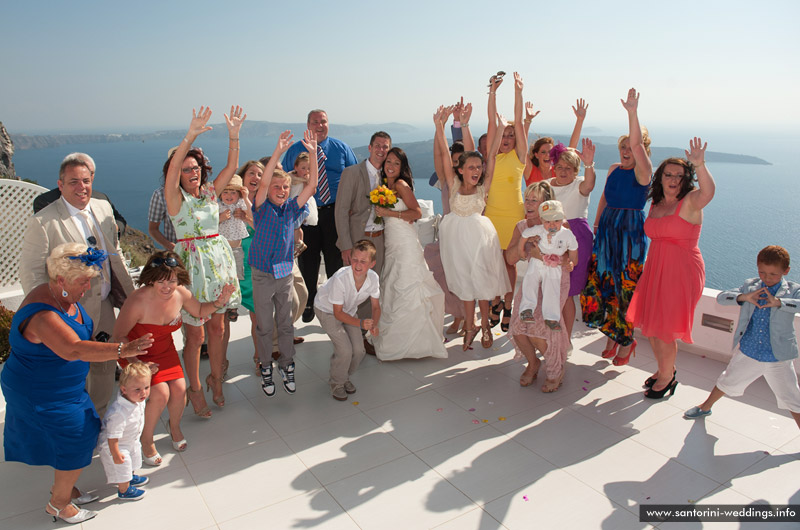 Santorini Weddings / Dana Villas