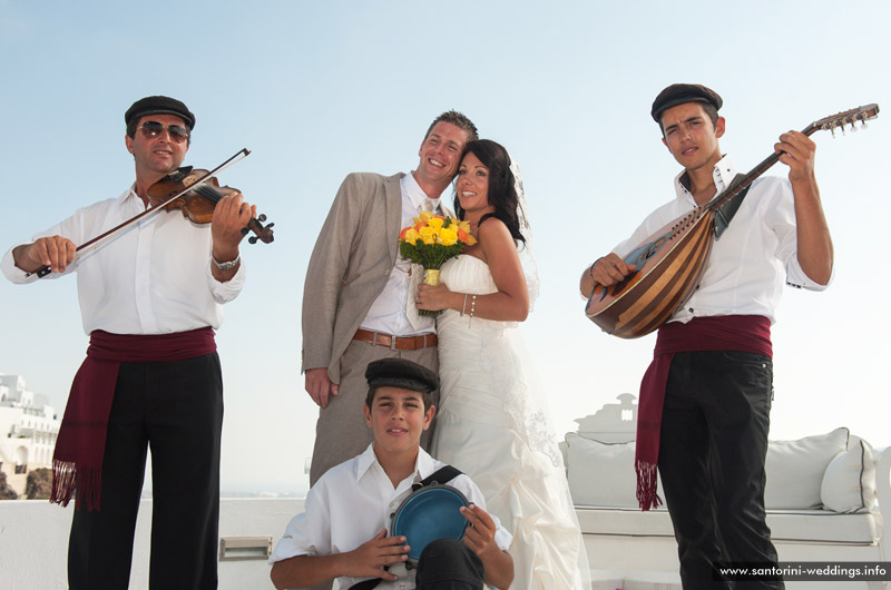 Wedding in Santorini