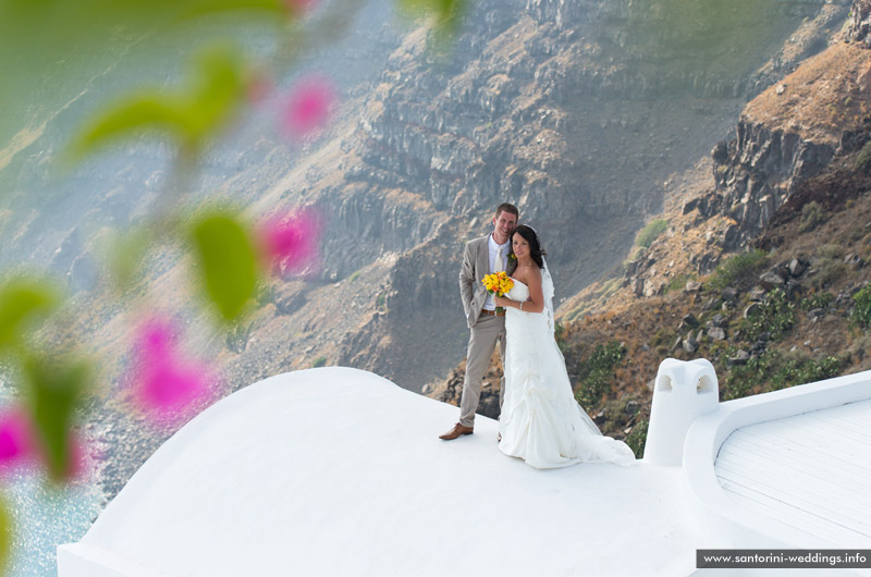 Santorini Weddings / Dana Villas