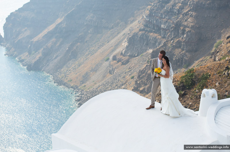 Santorini Weddings / Dana Villas