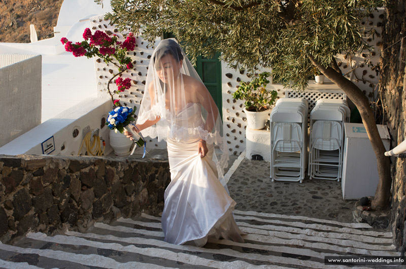 Santorini Weddings / Dana Villas