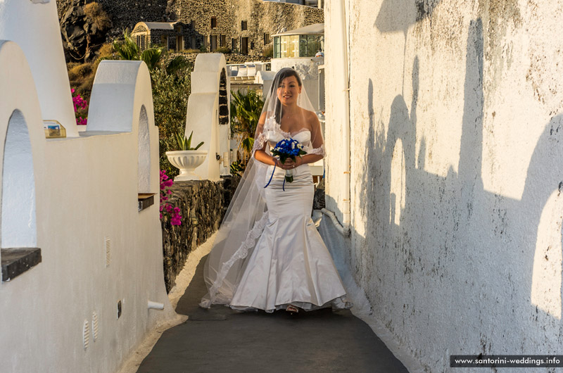 Santorini Weddings / Dana Villas