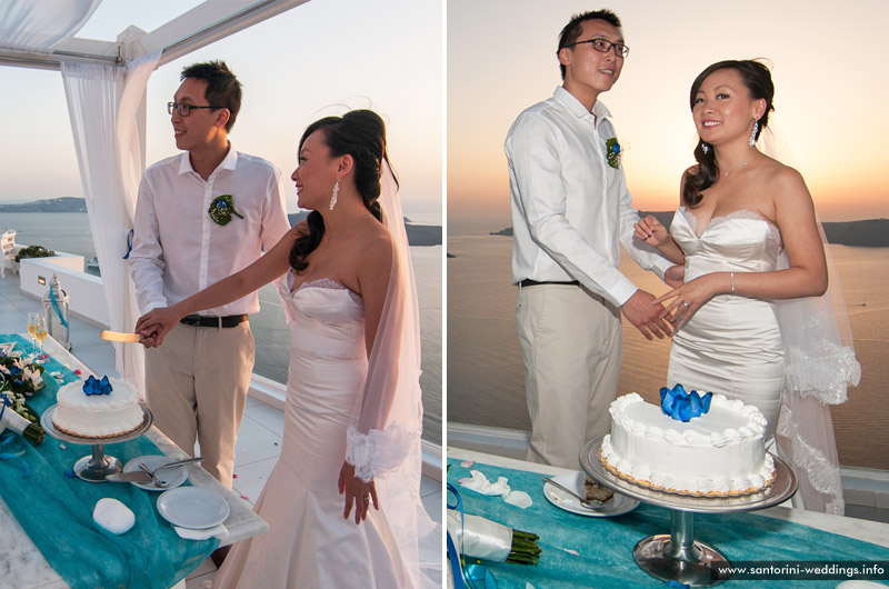 Wedding in Santorini