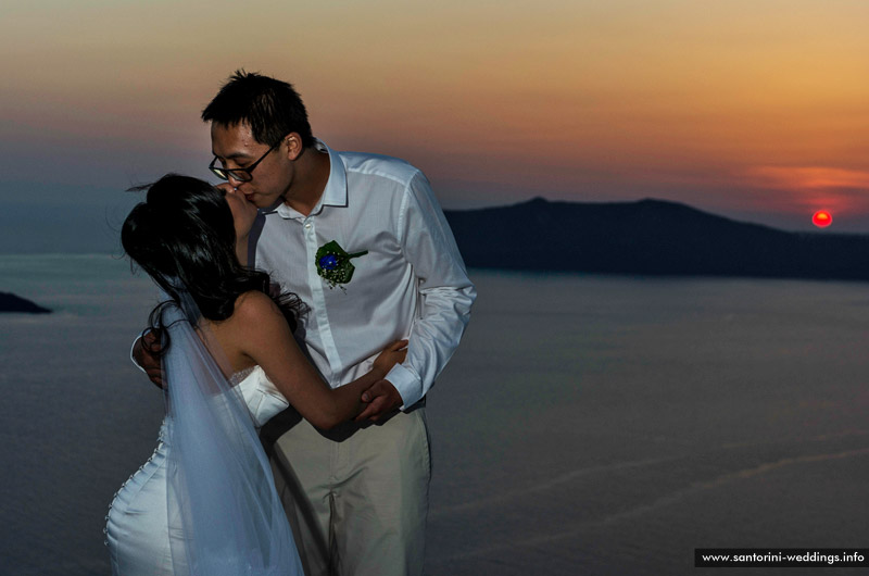 Santorini Weddings / Dana Villas