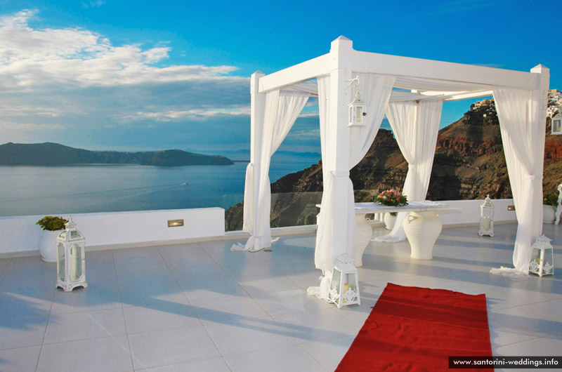 santorini weddings