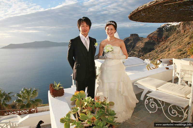 santorini weddings