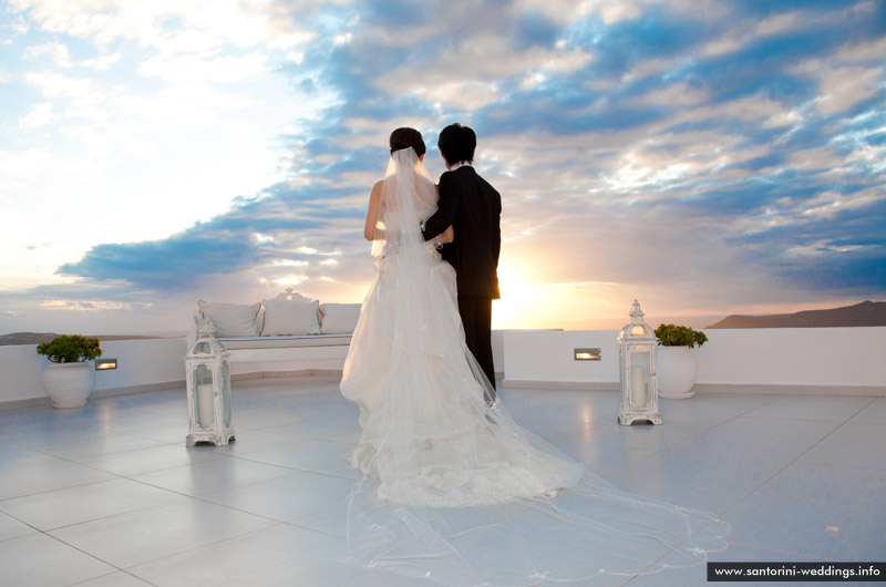 santorini weddings