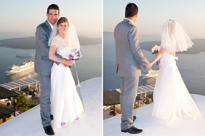 santorini weddings