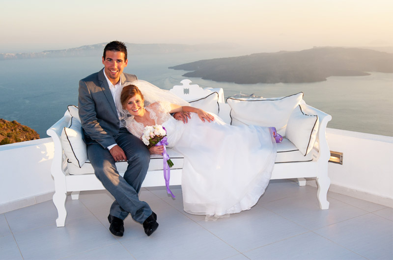 santorini weddings